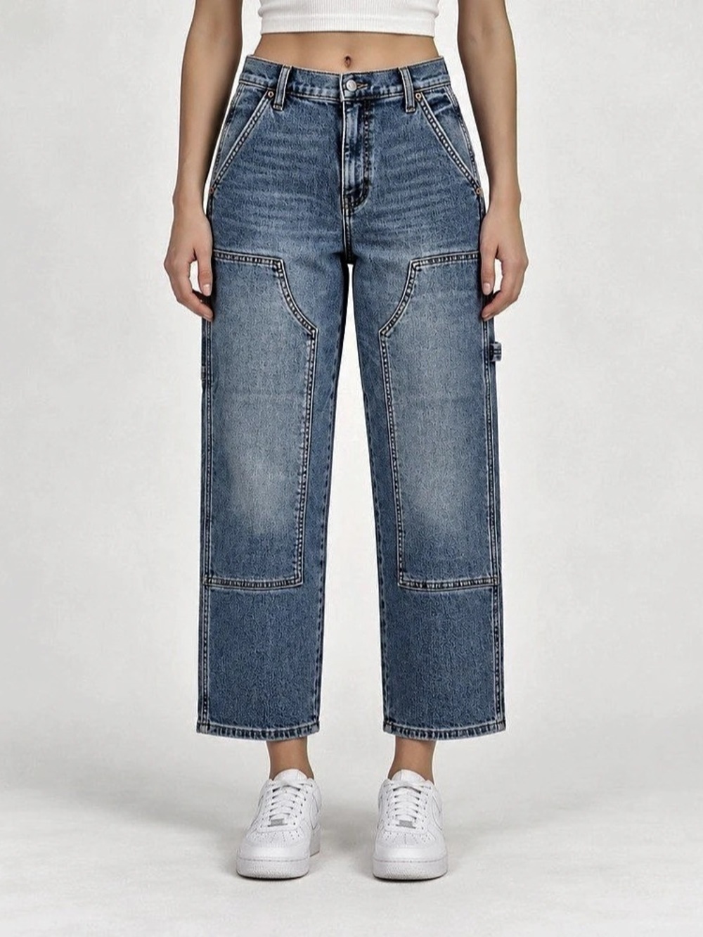 High Rise 90s Straight Carpenter Jean Jeans